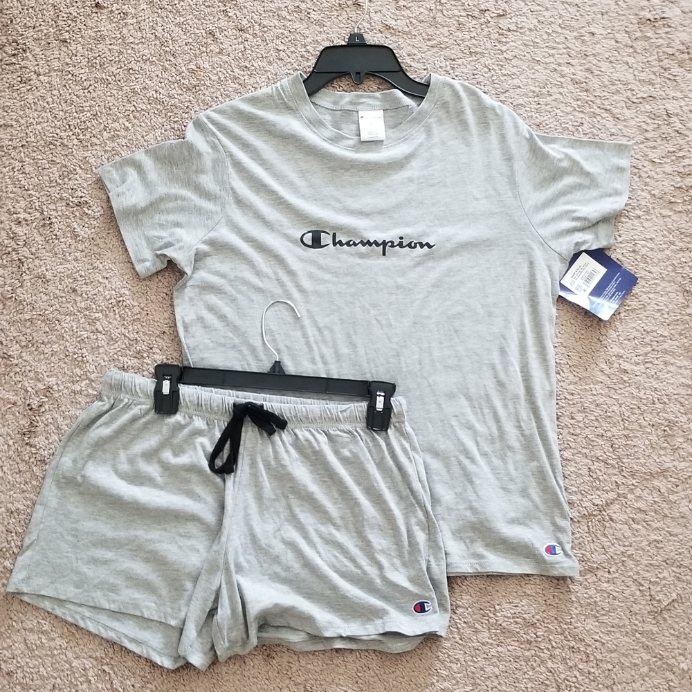 Champion Grey Pajama Set